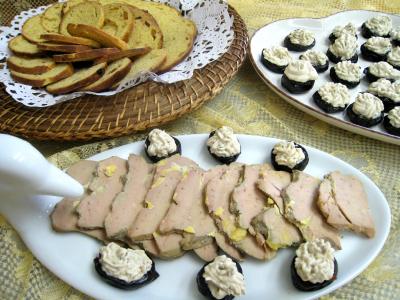 Image : Foie gras aux pruneaux