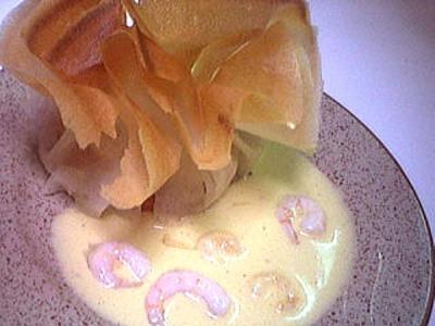 Image : Sauce pâtissière aux crevettes