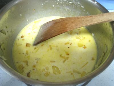 Coupelles de crêpes farcies aux encornets - 16.3