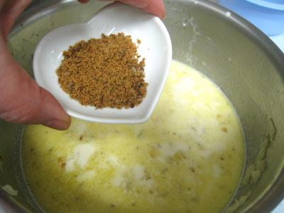Coupelles de crêpes farcies aux encornets - 17.2