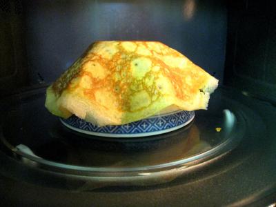 Coupelles de crêpes farcies aux encornets - 22.3