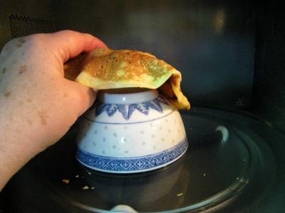 Coupelles de crêpes farcies aux encornets - 23.2