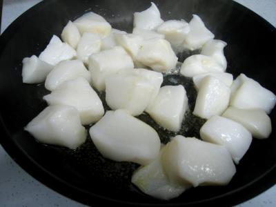 Coupelles de crêpes farcies aux encornets - 25.1