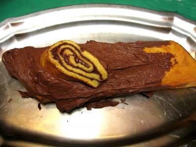 Bûche de Noël au chocolat - 35.1