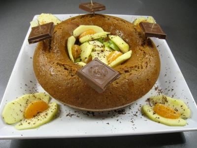 Image : Couronne aux épices et au miel 