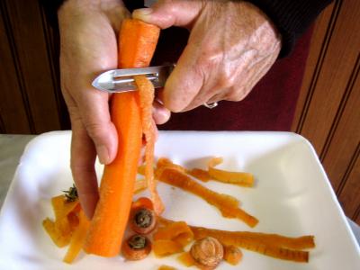 Velouté de carottes au foie gras et son oeuf mollet - 2.2