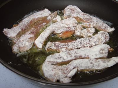 Aiguillettes de canard aux mirabelles - 7.2
