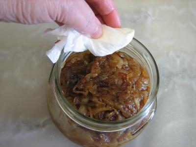 Image : Confiture d'oignons au cognac