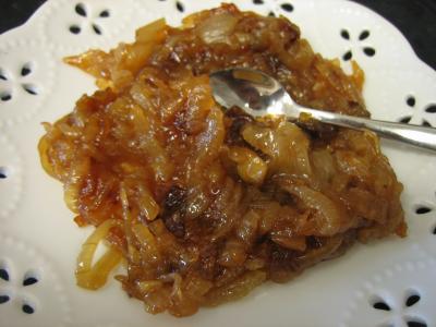 Image : Confiture d'oignons au cognac
