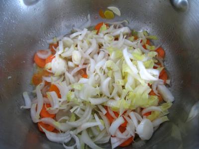 Velouté de chou aux crevettes - 12.1