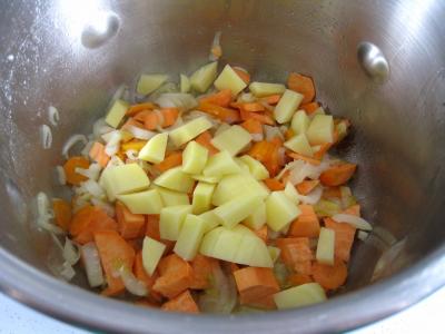 Velouté de chou aux crevettes - 13.1