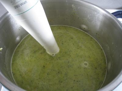 Velouté de chou aux crevettes - 15.1