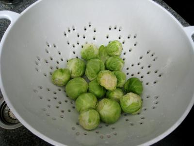 Amuse-bouche au saumon fumé et aux choux de Bruxelles - 1.3