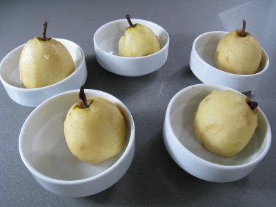 Poires au cidre et sa crème fouettée - 3.2