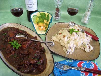 Image : Civet de cerf et sa floraline