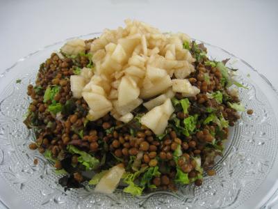 Foie gras aux lentilles et au vinaigre balsamique - 6.4