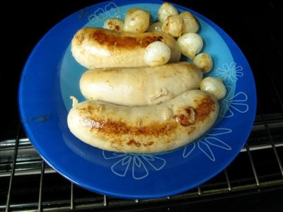 Boudins blancs aux champignons noirs et aux chiitakes - 7.3