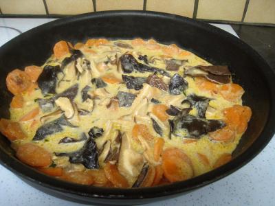 Boudins blancs aux champignons noirs et aux chiitakes - 11.1