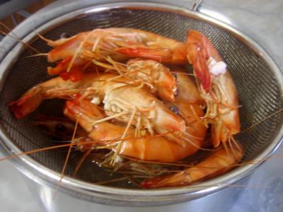 Cotriade de thon et gambas au champagne - 5.4