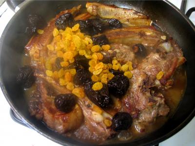 Agneau aux violettes et aux graines de sésame - 5.1