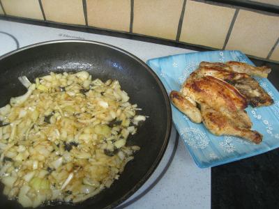 Coquelet au miel et sa purée de navets - 13.2