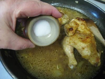 Coquelet au miel et sa purée de navets - 15.1