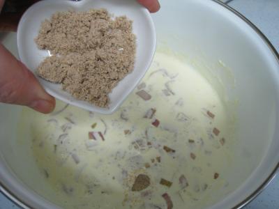 Flans de chou-fleur et sa sauce crémée - 4.2