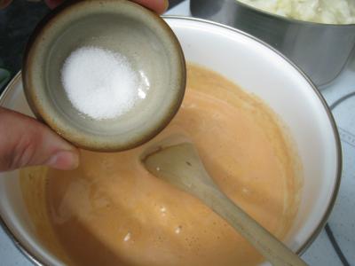Flans de chou-fleur et sa sauce crémée - 5.3