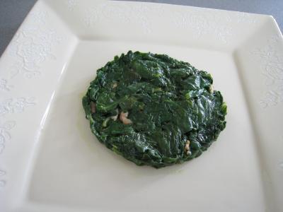 Galettes d'épinards aux oeufs de saumon - 9.1