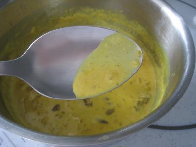 Aiguillettes à l'Amaretto et aux pois gourmands - 8.3