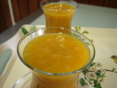 Image : Boisson à la mangue et au gingembre