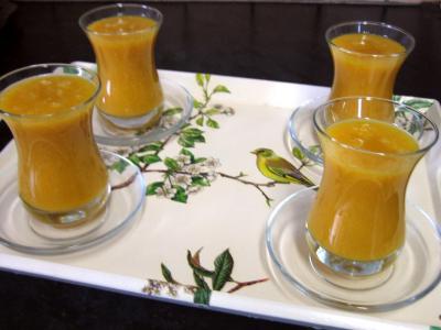 Image : Boisson à la mangue et au gingembre