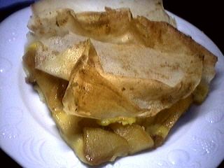 Image : Galette des rois aux pommes et brick