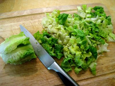 Salade de thon aux pêches - 2.1