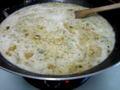 Image : Soupe à l'oignon et aillette à la crème