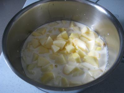 Aiguillettes de canard gras au coulis de pommes - 4.2