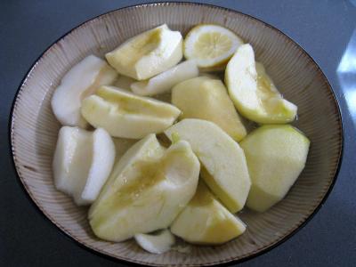 Pommes et poires caramélisées - 2.4