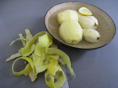 Pommes et poires caramélisées - 1.2