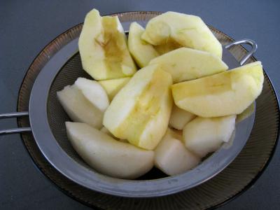 Pommes et poires caramélisées - 3.3