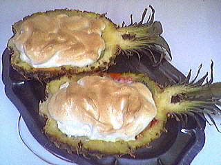 Image : Ananas meringué