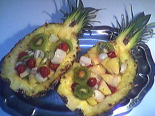 Image : Ananas meringué