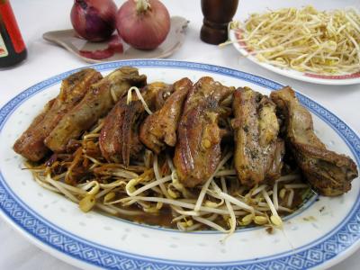 Image : Agneau aux oignons aux saveurs chinoises