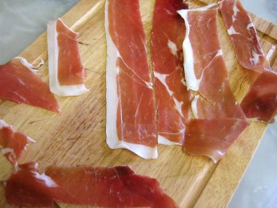 Amuse-bouche au melon et charcuterie - 1.3