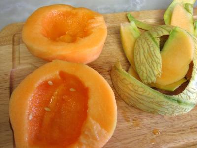 Amuse-bouche au melon et charcuterie - 1.4
