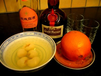 Ingrédients pour la recette : Cocktail du nouvel an chinois