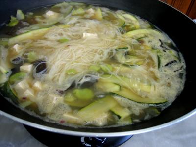 Soupe chinoise au tofu - 12.2
