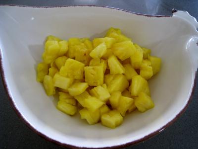Salade à l'ananas exotique façon Pierrot - 6.2
