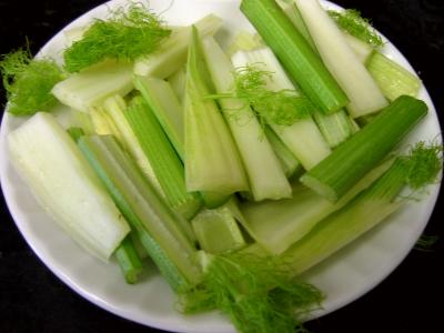 Amuse-bouche aux crudités et sa sauce "ricotta" - 5.4