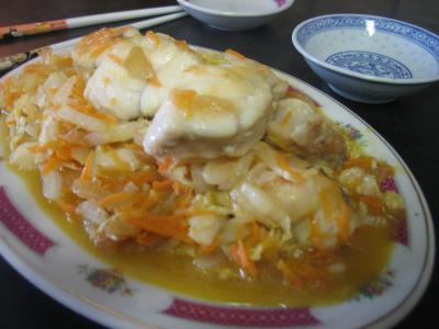 Image : Lotte à l'aigre douce façon chinoise