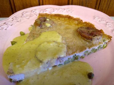 Image : Andouillettes en clafoutis façon Lyonnaise